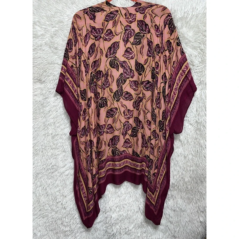 Time and True Women’s Boho Kimono DusterCardigan Size‎ S/M